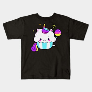 unicorn cake Kids T-Shirt